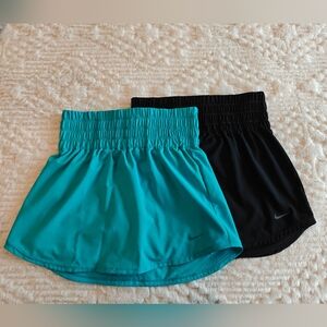 Two Nike ONE Ultra High Waisted Skorts